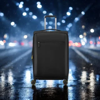 Delsey Montmartre 3 Βαλίτσα Μεσαία Expandable 66cm Black