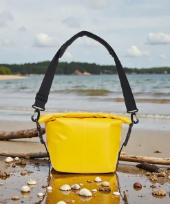 Caterpillar Roll-top Crossbody Αδιάβροχο Κίτρινο 84956-42