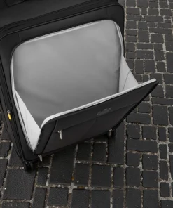 Delsey Dita Μεγάλη Βαλίτσα 79cm Expand Μαύρη