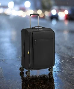 Delsey Montmartre 3 Βαλίτσα Μεσαία Expandable 66cm Black