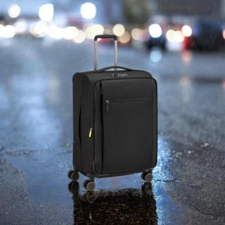 Delsey Montmartre 3 Βαλίτσα Μεσαία Expandable 66cm Black