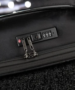 Delsey Montmartre 3 Βαλίτσα Μεσαία Expandable 66cm Black