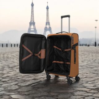 Travelite Briize Σετ Βαλιτσών S/M/L Καρυδί