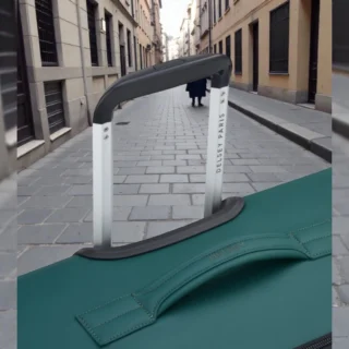 Delsey Dita Μεγάλη Βαλίτσα 79cm Expand Πράσινη