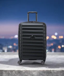 Delsey Shadow Βαλίτσα Μεσαία Expandable 66cm Μαύρη