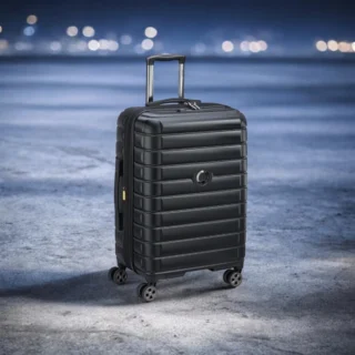 Delsey Shadow Βαλίτσα Μεσαία Expandable 66cm Μαύρη