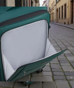 Delsey Dita Μεγάλη Βαλίτσα 79cm Expand Πράσινη