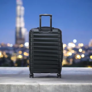 Delsey Shadow Βαλίτσα Μεσαία Expandable 66cm Μαύρη