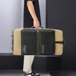 Jeep Σακ βουαγιάζ trolley 73cm Warm Sand