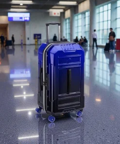 Delsey Rempart Trunk 73cm Expand Βαλίτσα Μπλε