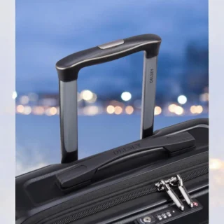 Delsey Shadow Βαλίτσα Μεσαία Expandable 66cm Μαύρη