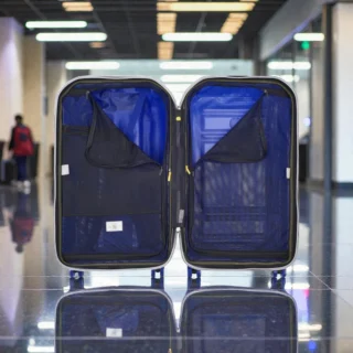 Delsey Rempart Trunk 73cm Expand Βαλίτσα Μπλε