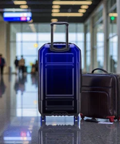 Delsey Rempart Trunk 73cm Expand Βαλίτσα Μπλε