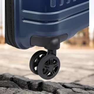 Delsey Lutece SE Βαλίτσα Καμπίνας Slim Expandable 55cm Navy