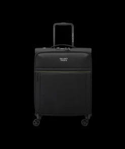 Delsey Brochant Βαλίτσα Καμπίνας Slim 55cm Μαύρη