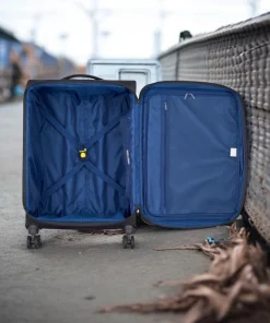 Delsey Brochant Βαλίτσα Μεσαία Expandable 67cm Μαύρο