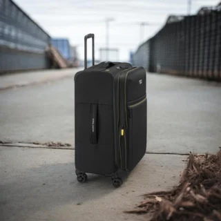 Delsey Brochant Βαλίτσα Μεσαία Expandable 67cm Μαύρο