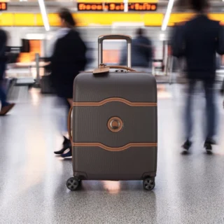 Delsey Chatelet Air 2.0 Βαλίτσα Καμπίνας Slim 55cm Brown