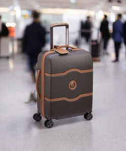 Delsey Chatelet Air 2.0 Βαλίτσα Καμπίνας Slim 55cm Brown