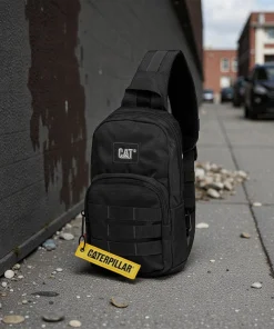Caterpillar Ανδρικό Body Τσαντάκι Στήθους 84932-01 Μαύρο