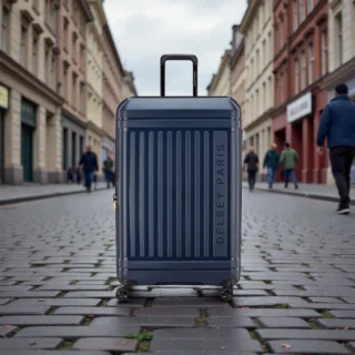 Delsey Lutece SE Βαλίτσα Πολύ Μεγάλη Expandable 79cm Navy