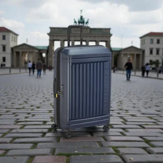 Delsey Lutece SE Βαλίτσα Πολύ Μεγάλη Expandable 79cm Navy