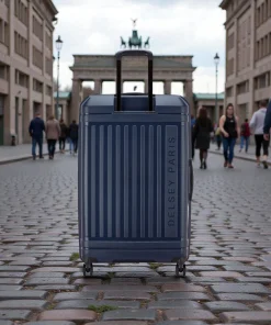 Delsey Lutece SE Βαλίτσα Πολύ Μεγάλη Expandable 79cm Navy