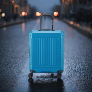 Delsey Lutece SE Βαλίτσα Καμπίνας Slim Expandable 55cm Peacock