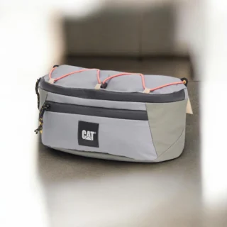 Caterpillar City Vibes Τσαντάκι Μέσης Γκρι 84753-652