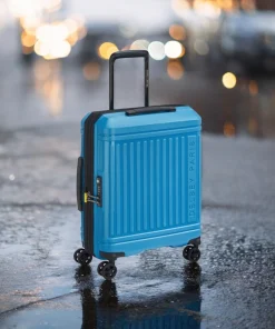 Delsey Lutece SE Βαλίτσα Καμπίνας Slim Expandable 55cm Peacock