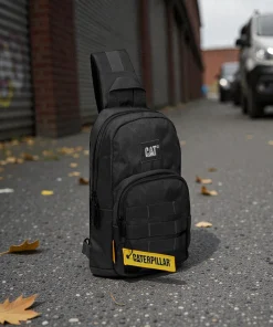 Caterpillar Ανδρικό Body Τσαντάκι Στήθους 84932-01 Μαύρο