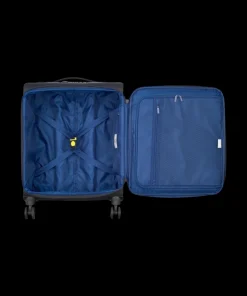 Delsey Brochant Βαλίτσα Καμπίνας Slim 55cm Μαύρη