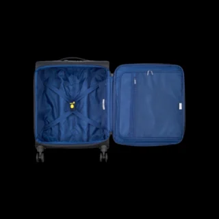 Delsey Brochant Βαλίτσα Καμπίνας Slim 55cm Μαύρη