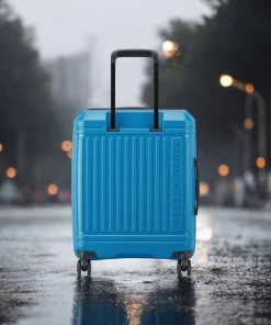 Delsey Lutece SE Βαλίτσα Καμπίνας Slim Expandable 55cm Peacock