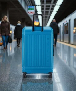 Delsey Lutece SE Βαλίτσα Πολύ Μεγάλη Expandable 79cm Peacock