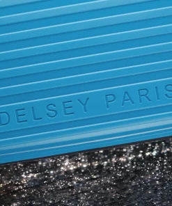 Delsey Lutece SE Βαλίτσα Καμπίνας Slim Expandable 55cm Peacock