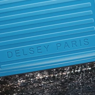 Delsey Lutece SE Βαλίτσα Καμπίνας Slim Expandable 55cm Peacock