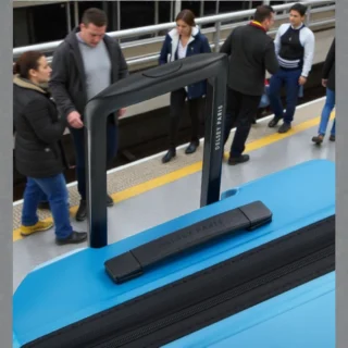 Delsey Lutece SE Βαλίτσα Πολύ Μεγάλη Expandable 79cm Peacock