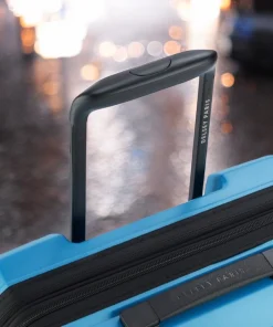 Delsey Lutece SE Βαλίτσα Καμπίνας Slim Expandable 55cm Peacock