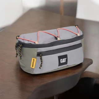 Caterpillar City Vibes Τσαντάκι Μέσης Γκρι 84753-652