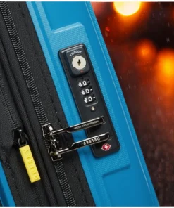 Delsey Lutece SE Βαλίτσα Καμπίνας Slim Expandable 55cm Peacock