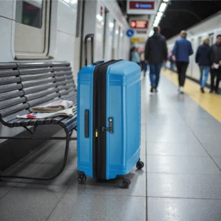 Delsey Lutece SE Βαλίτσα Πολύ Μεγάλη Expandable 79cm Peacock