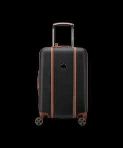 Delsey Cadence Βαλίτσα Καμπίνας Expandable 55cm Black