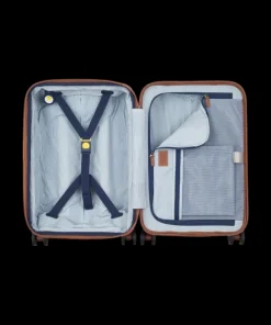 Delsey Cadence Βαλίτσα Καμπίνας Expandable 55cm Black