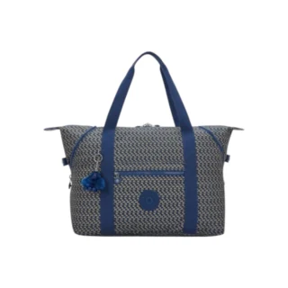 Kipling Τσάντα Tote Art M Large Blue on Wire Shop