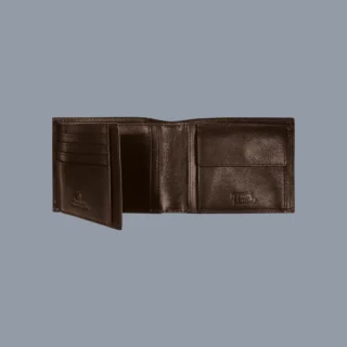 camel active Pine Ανδρικό Δερμάτινο Πορτοφόλι Καφέ