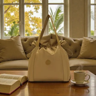 Kipling Τσάντα Ώμου Elmar Goldish Brown Γυναικεία