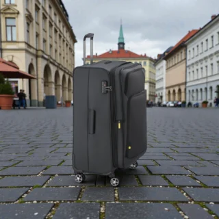 Delsey Nolwenn Βαλίτσα Μεγάλη Expandable 76cm Γκρι