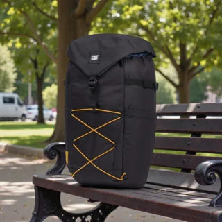 Caterpillar City Vibes Σακίδιο Πόλης Μαύρο 22L 84752-01