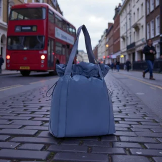 Kipling Elmar Casual Blue GG Τσάντα Ώμου